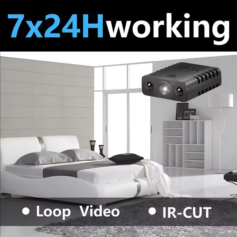 XD Mini Camera Full HD 4K WiFi - Home Security Recorder recension och pris