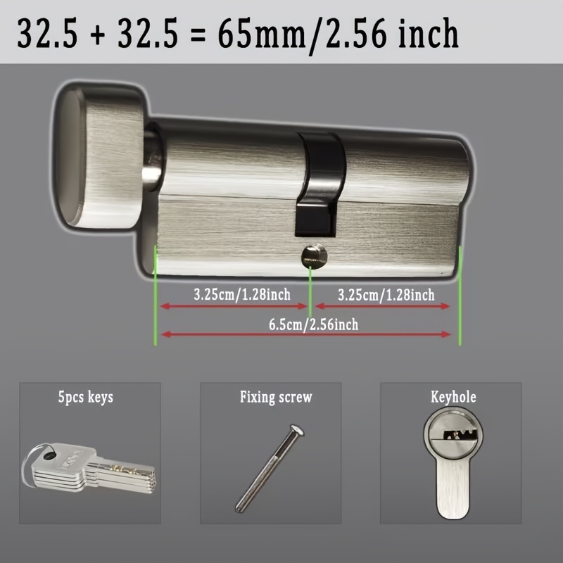 1Pc European Standard All-Copp - Home Security Upgrades recension och pris