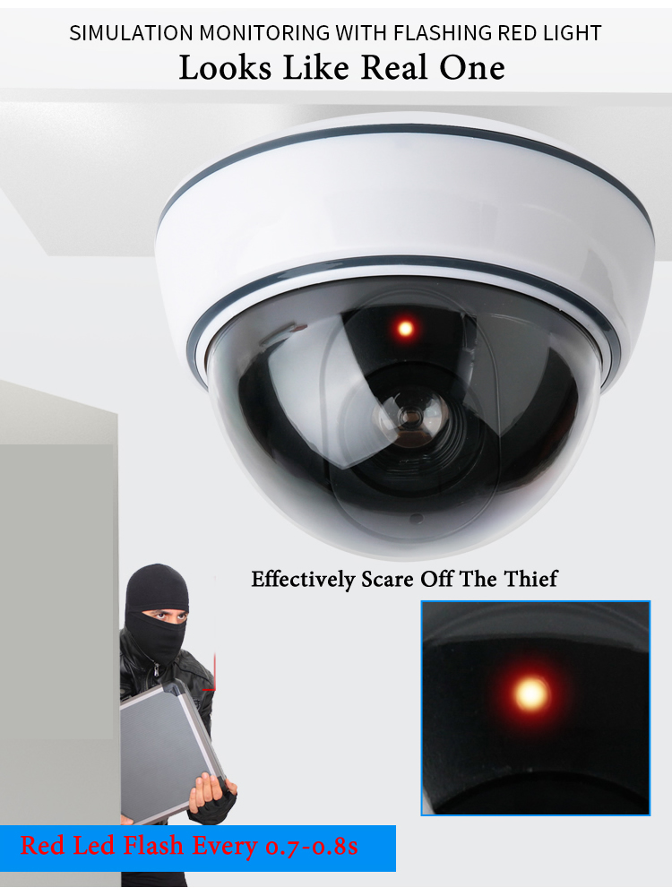 Creative Black/White Fake Dome - Home Security Upgrades recension och pris